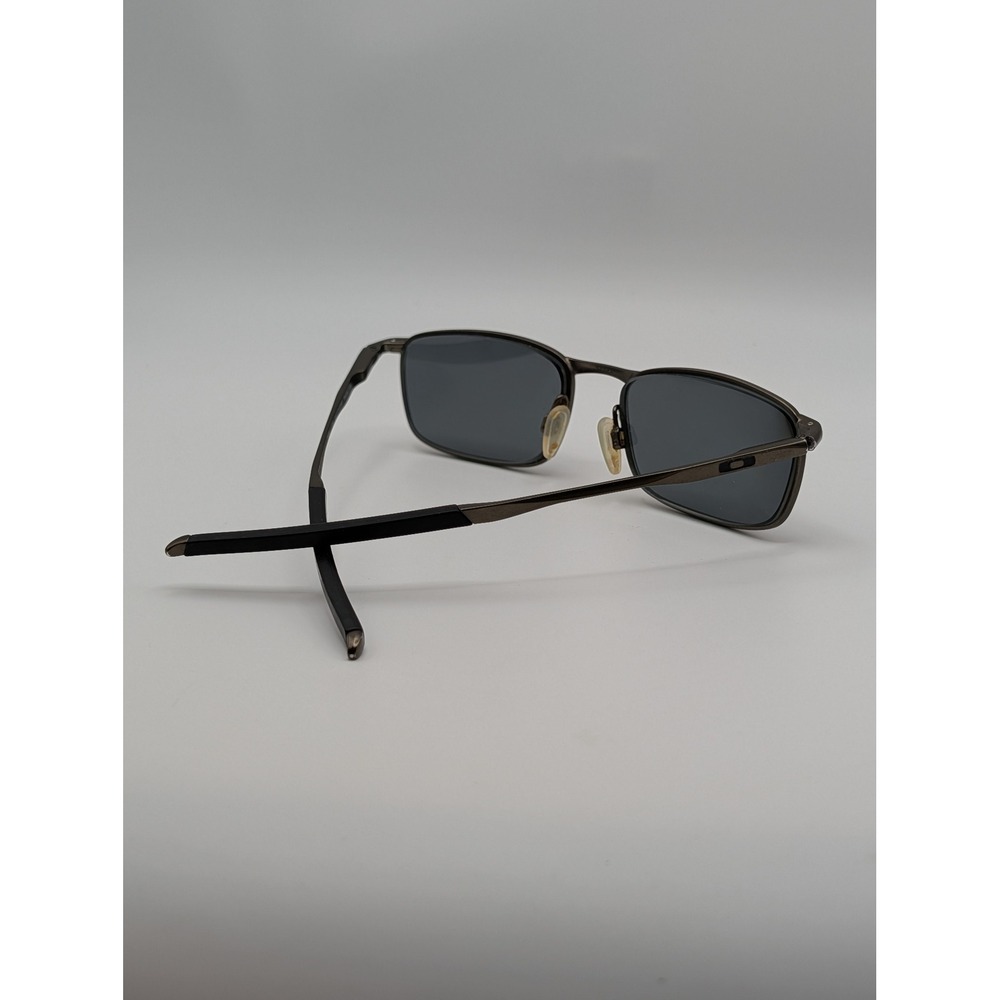 Oakley Barrelhouse Rectangular Gunmetal Metal Eyeglasses Frames Mens RX